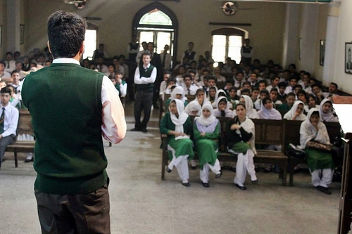 Students at Edwardes College